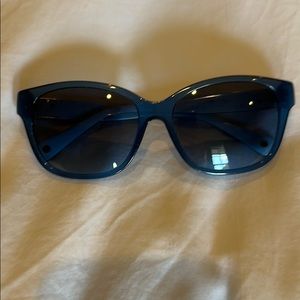 Coach blue sunglasses